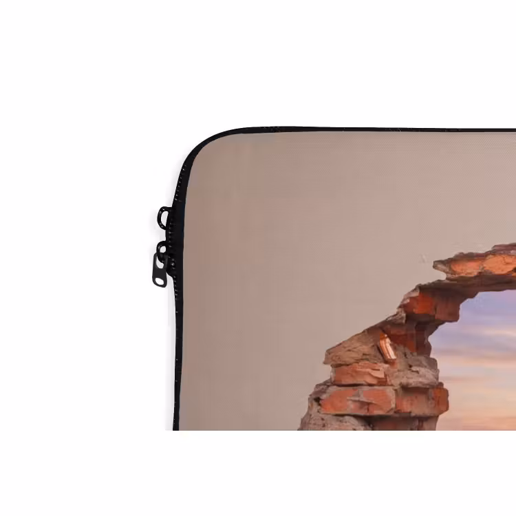 Laptophoes Muur - Landschap - Illusie — 5