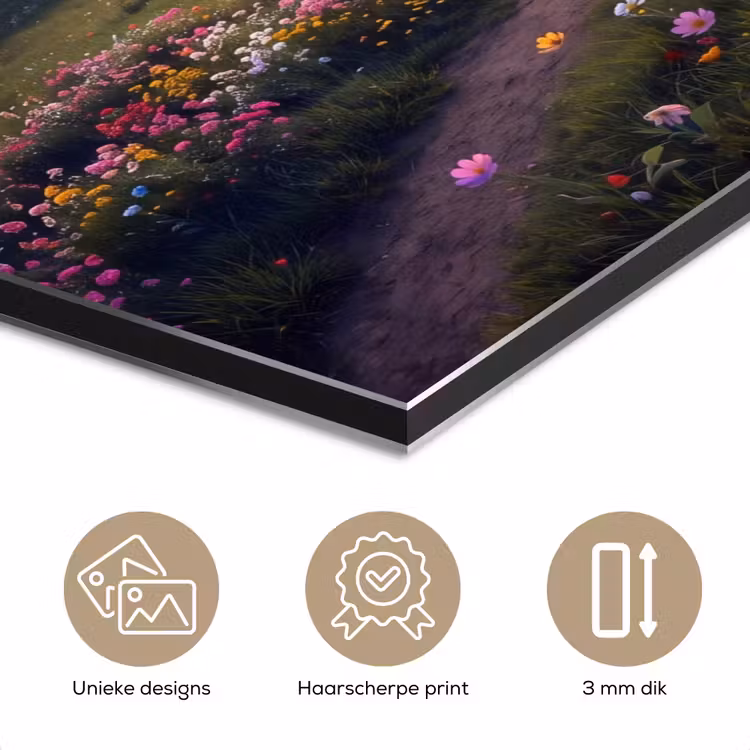 Aluminium schilderij - Scherm - Stad - Natuur — 7