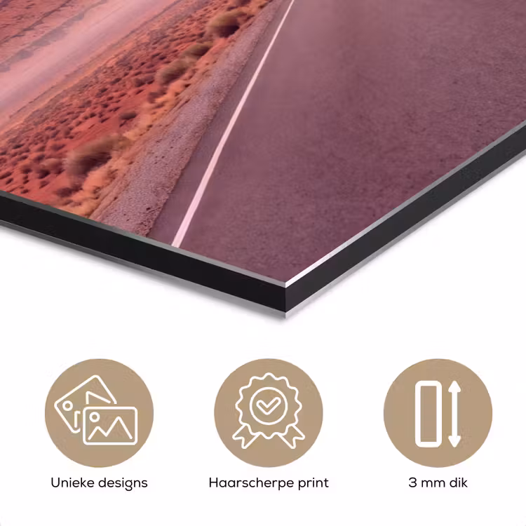 Aluminium schilderij - Landschap - Poort - Ruimte — 7