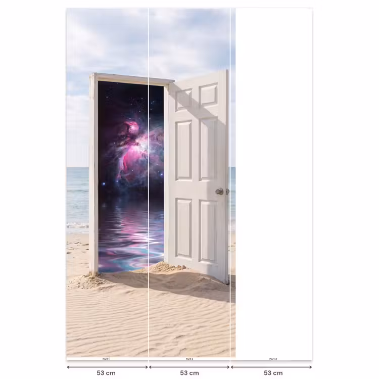 Behang - Deur - Strand - Kosmos — 6