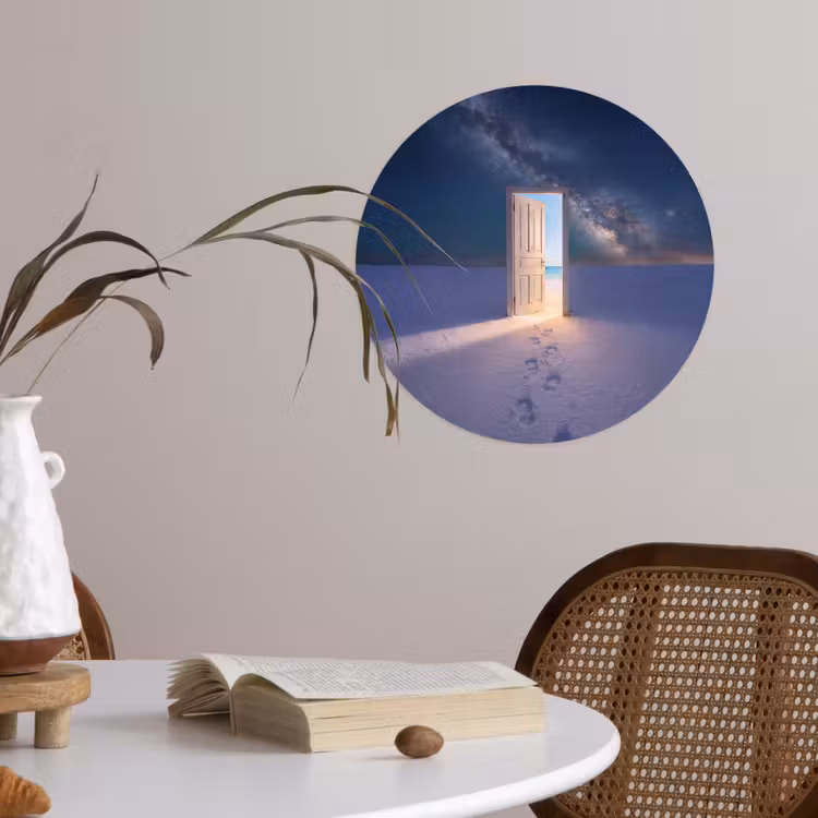 Behangcirkel - Deur - Sneeuw - Strand — 4