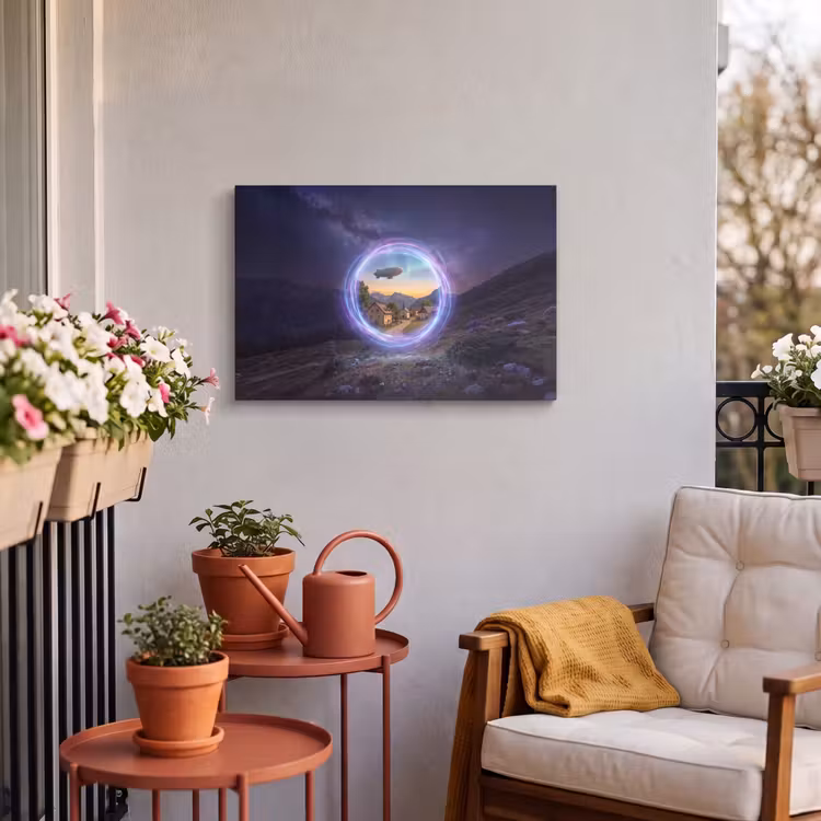 Buiten canvas - Portaal - Dorp - Fantasie — 3