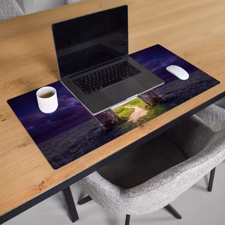 Bureau onderlegger - Boog - Landschap - Contrast — 3
