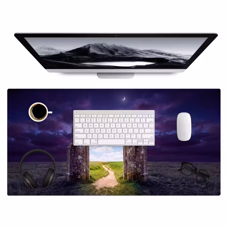 Bureau onderlegger - Boog - Landschap - Contrast — 4