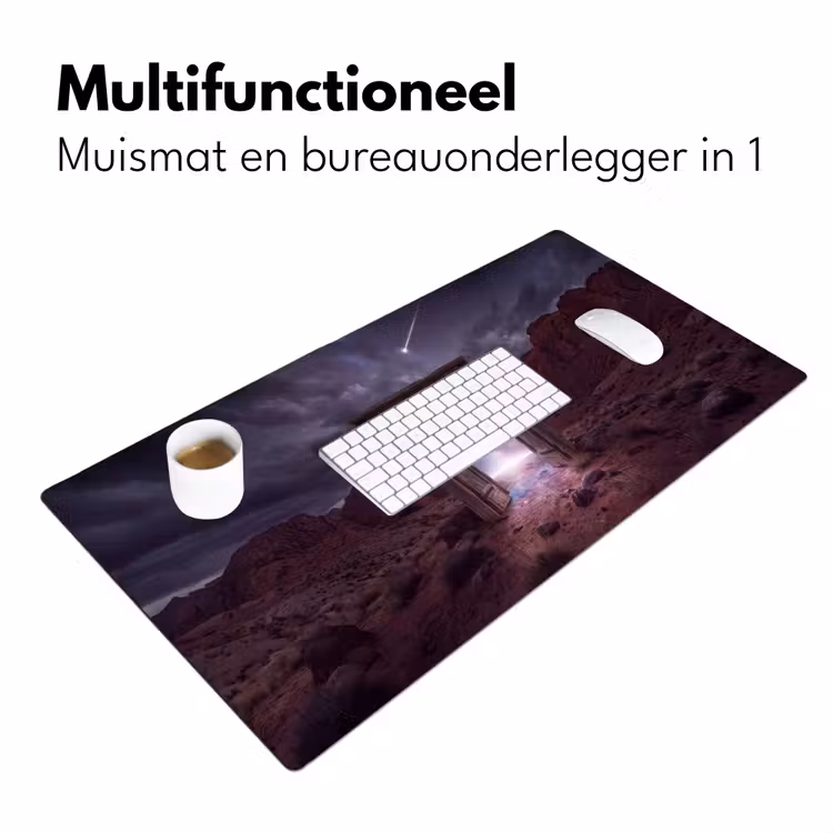 Bureau onderlegger - Deur - Melkweg - Woestijn — 7