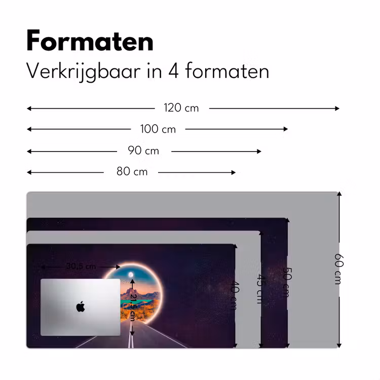 Bureau onderlegger - Weg - Woestijn - Natuur — 8