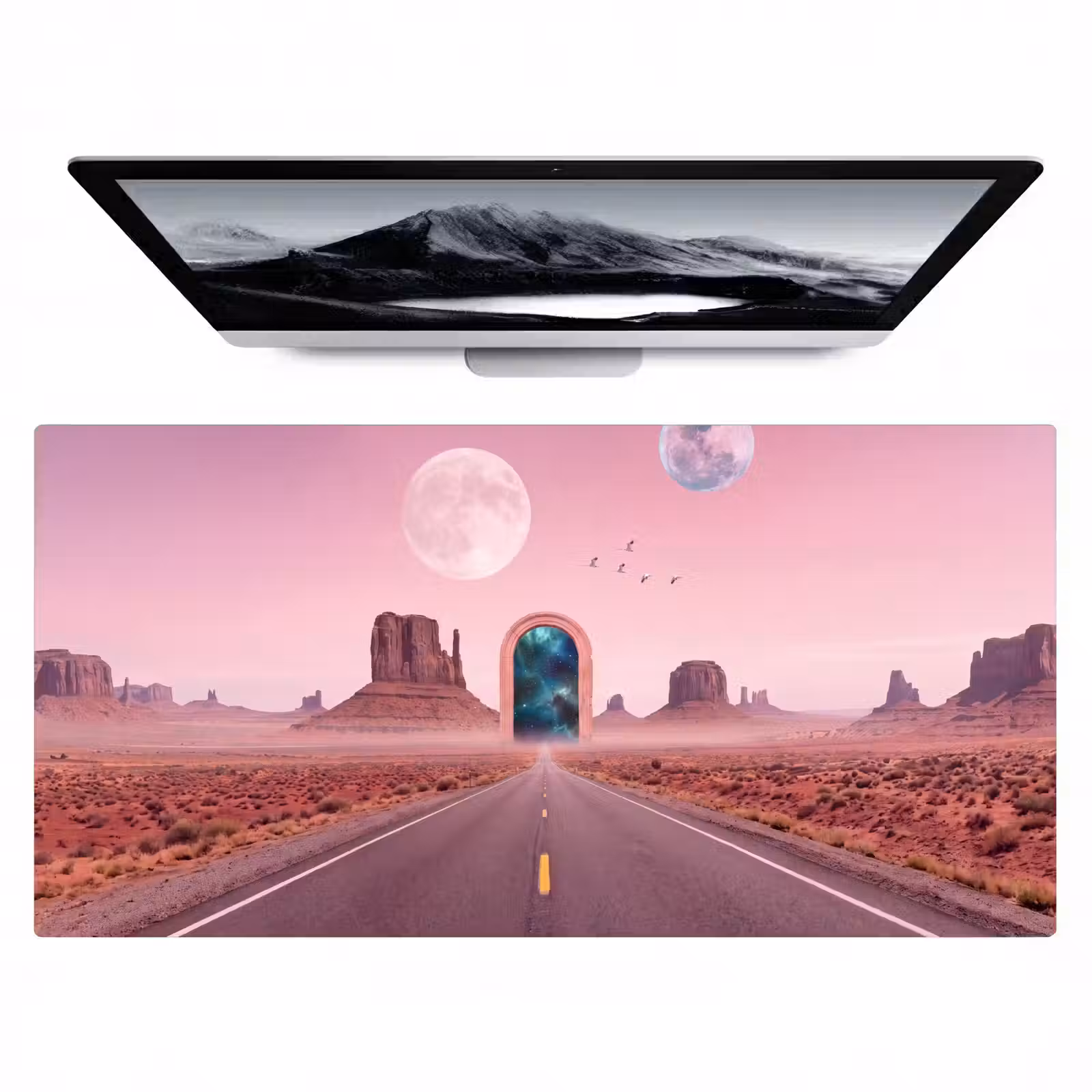 Bureau onderlegger - Landschap - Poort - Ruimte — 1
