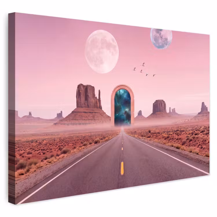 Buiten canvas - Landschap - Poort - Ruimte — 1