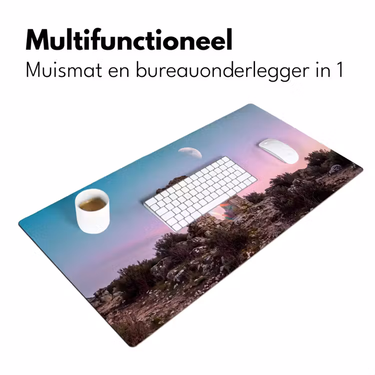 Bureau onderlegger - Boog - Regenboog - Maan — 7