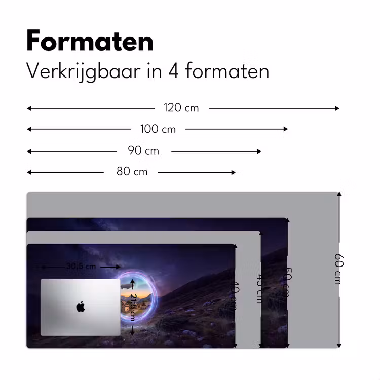 Bureau onderlegger - Portaal - Dorp - Fantasie — 8