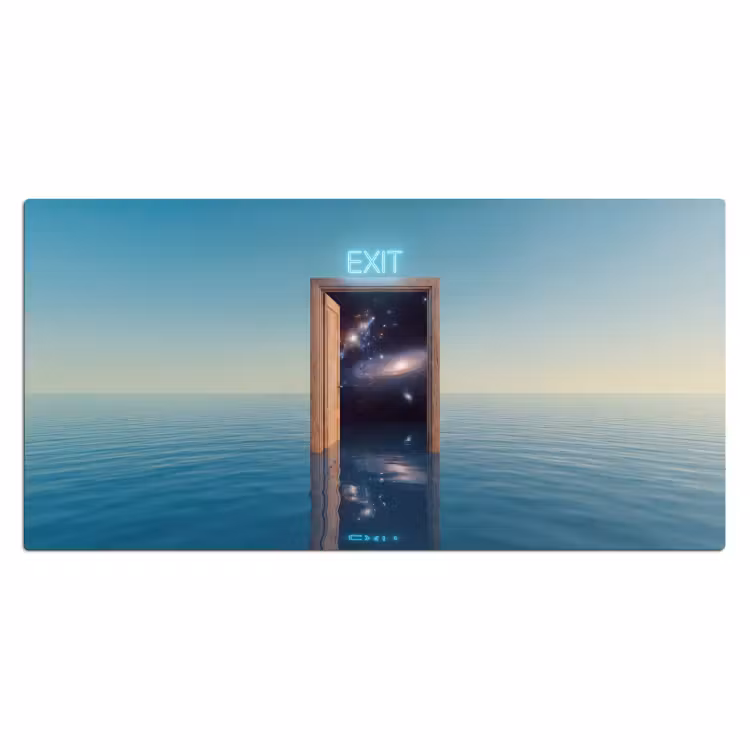 Bureau onderlegger - Deur - Ruimte - Abstract — 2