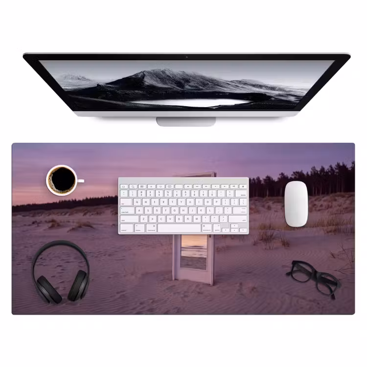 Bureau onderlegger - Spiegel - Zee - Zonsondergang — 4