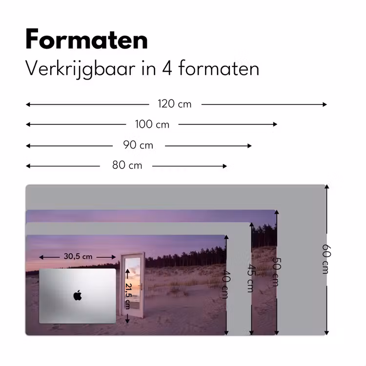 Bureau onderlegger - Spiegel - Zee - Zonsondergang — 8
