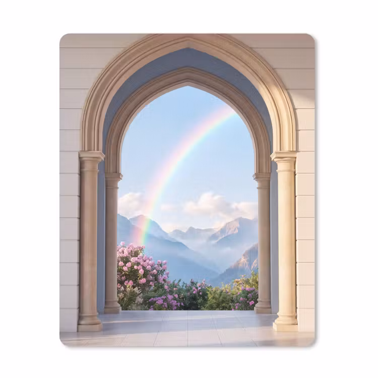 Muismat - Boog - Bergen - Regenboog — 1