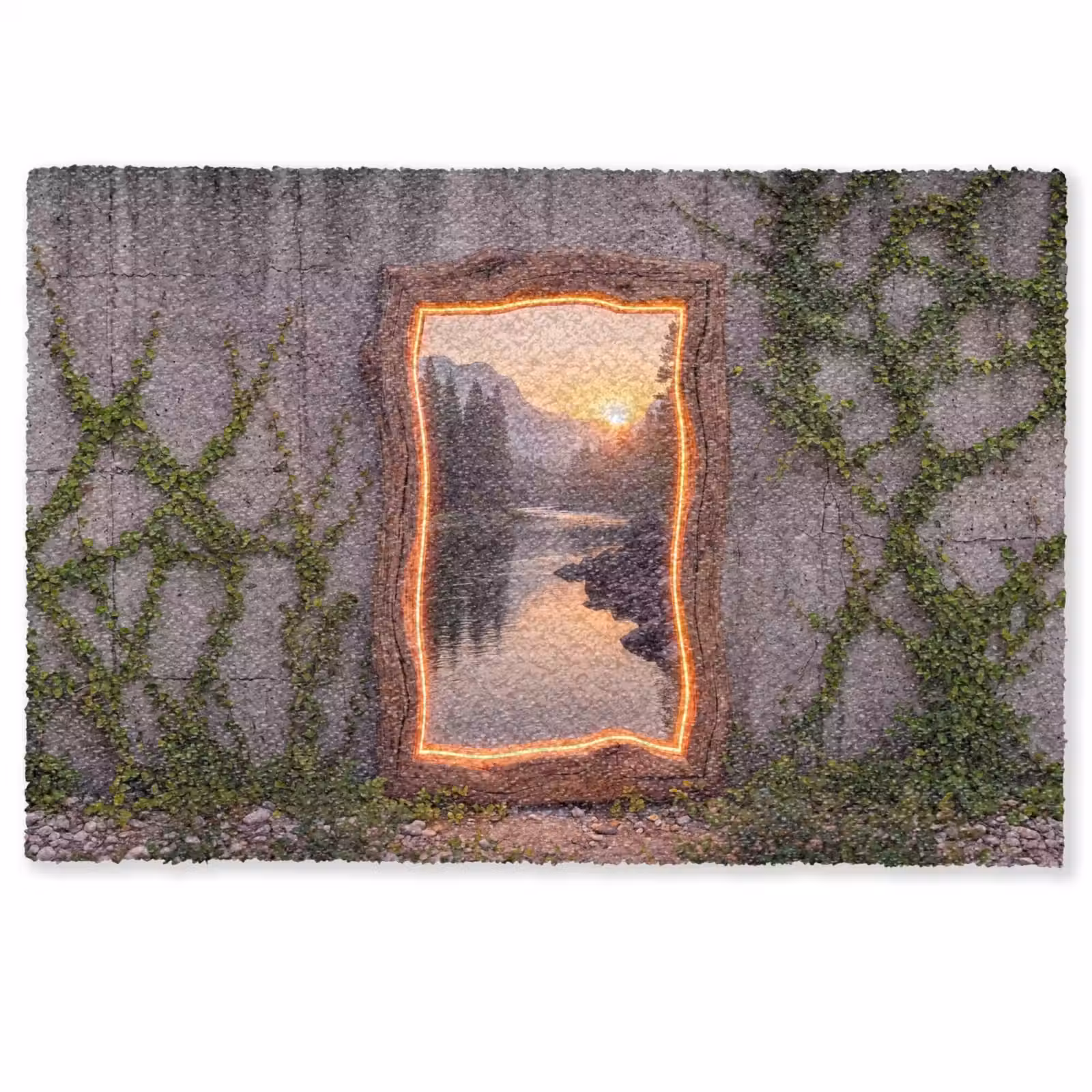 Deurmat - Landschap - Kader - Licht — 1
