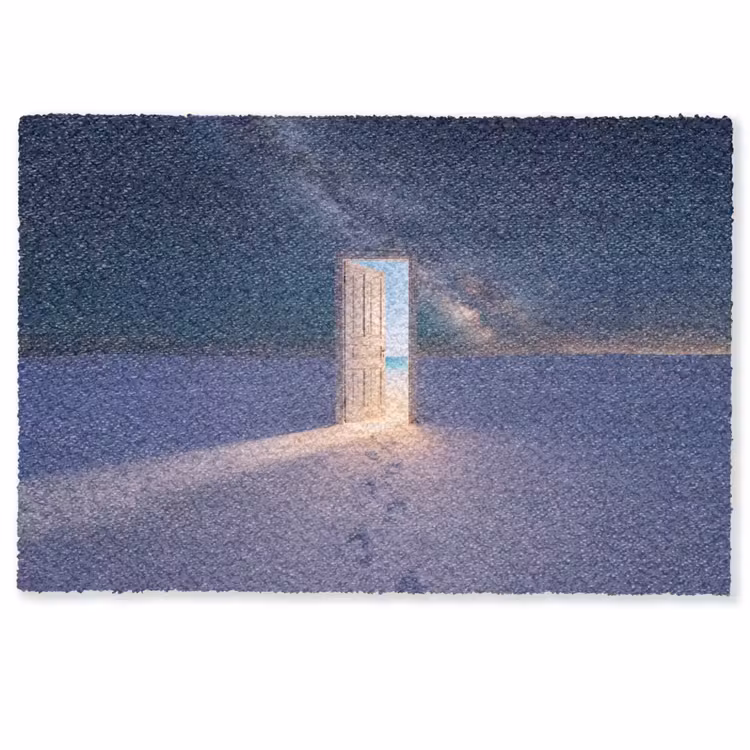 Deurmat - Deur - Sneeuw - Strand — 1