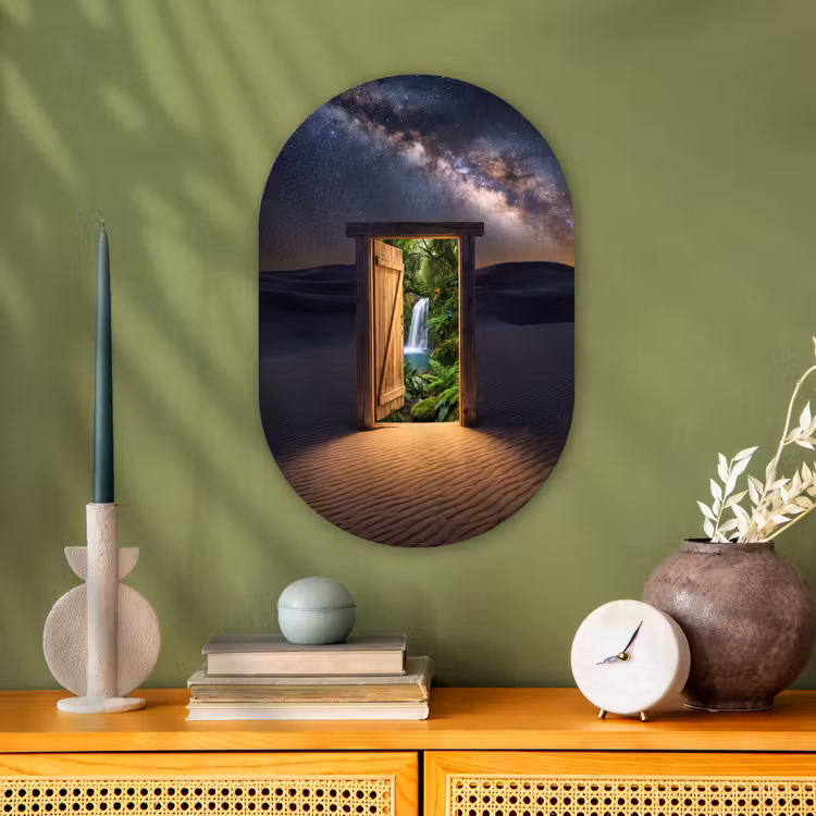Muurovaal - Deur - Woestijn - Natuur — 2