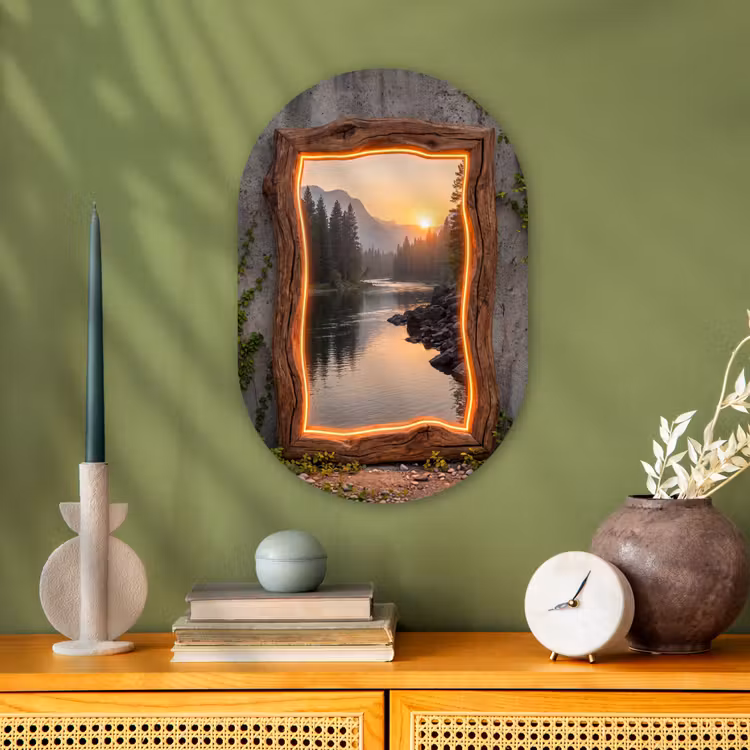 Muurovaal - Landschap - Kader - Licht — 2