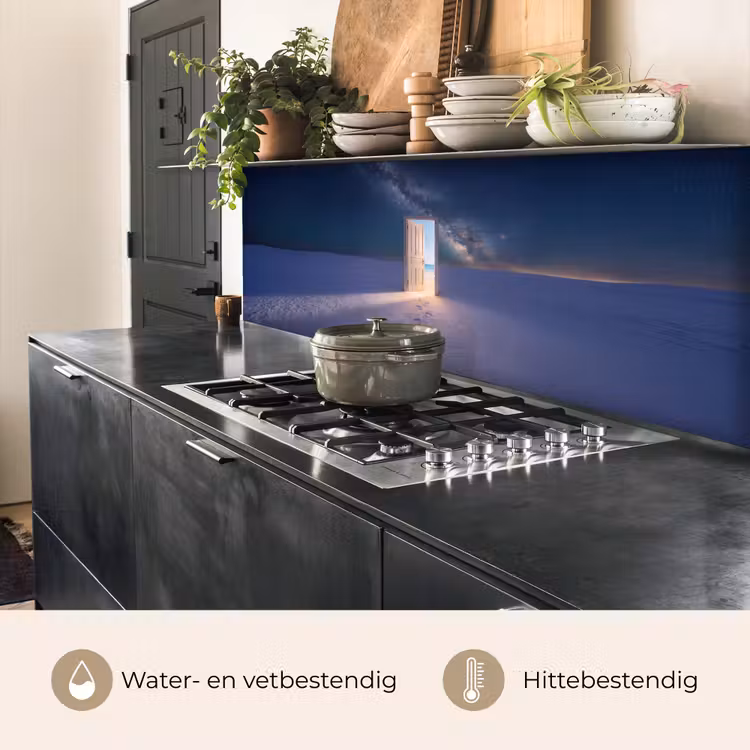 Keuken achterwand - Deur - Sneeuw - Strand — 5