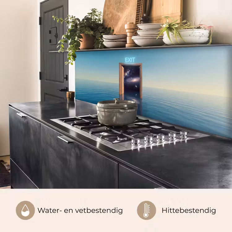 Keuken achterwand - Deur - Ruimte - Abstract — 5