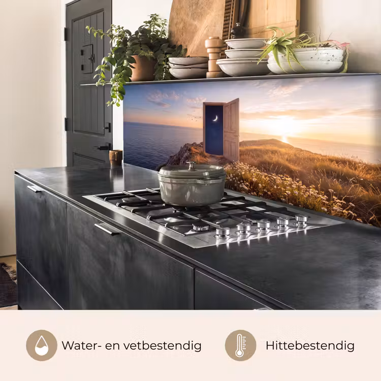 Keuken achterwand - Deur - Sterren - Natuur — 5