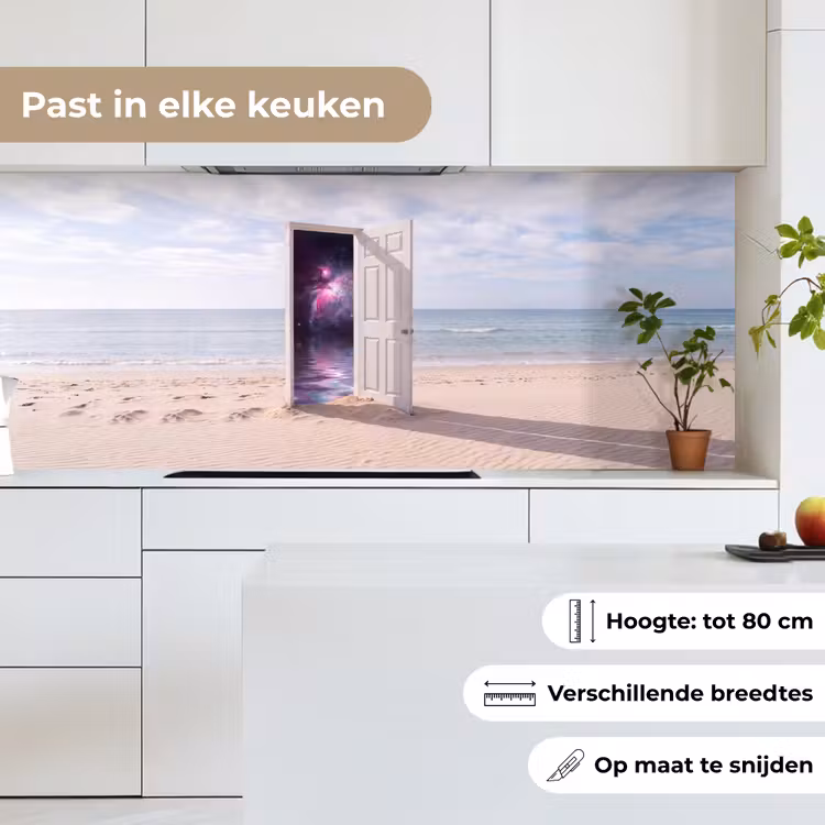 Keuken achterwand - Deur - Strand - Kosmos — 7