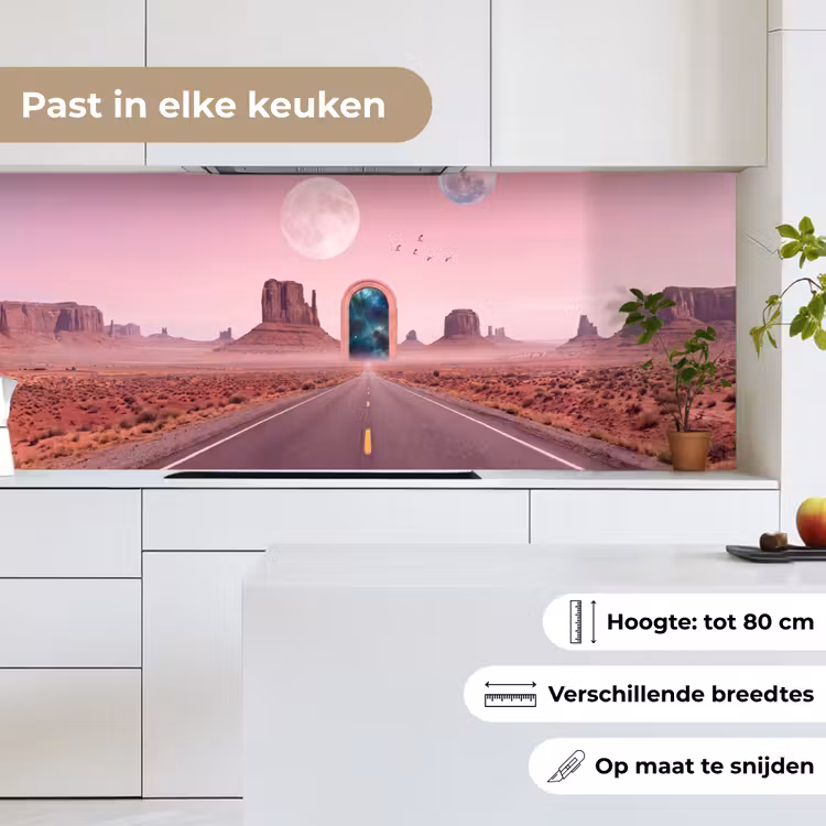 Keuken achterwand - Landschap - Poort - Ruimte — 7