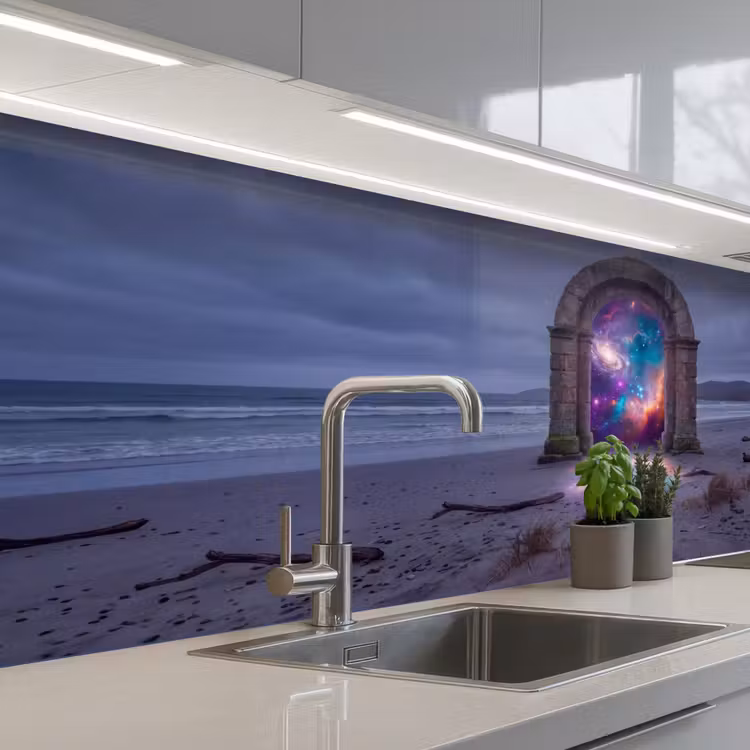 Keuken achterwand - Poort - Strand - Ruimte — 2