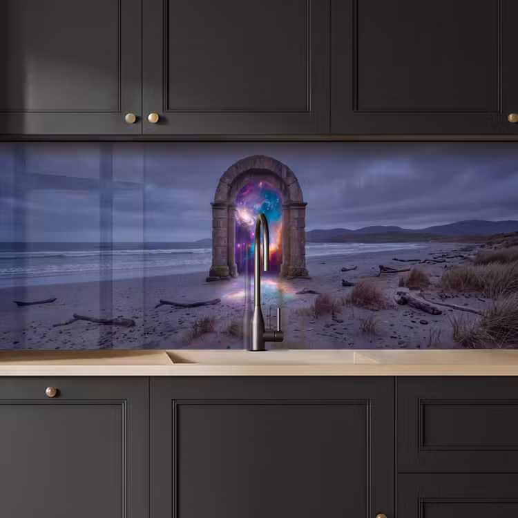 Keuken achterwand - Poort - Strand - Ruimte — 6