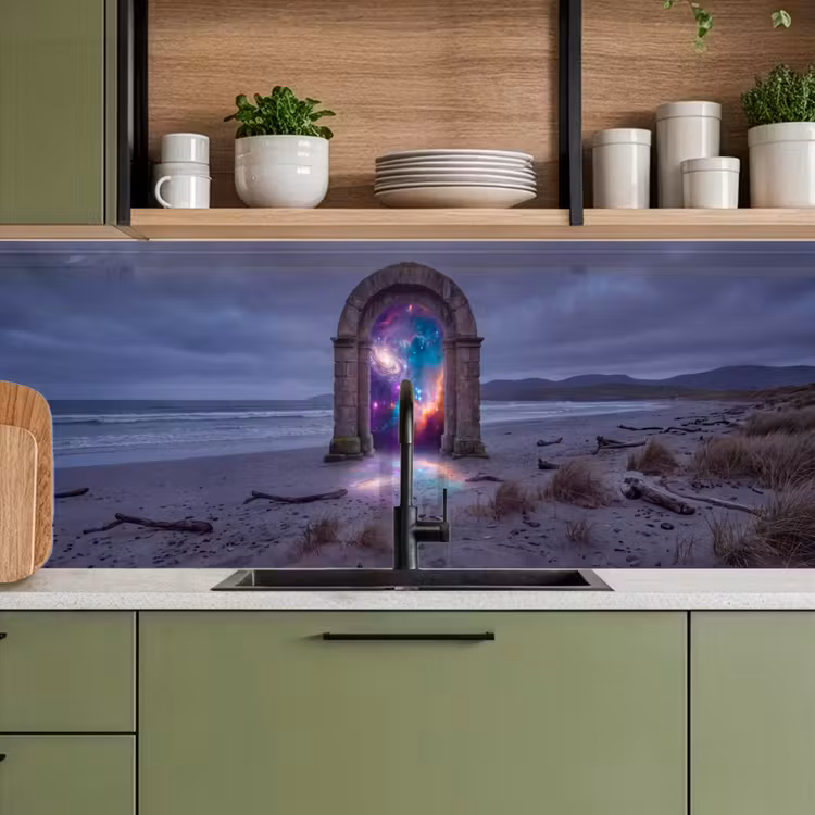 Keuken achterwand - Poort - Strand - Ruimte — 8