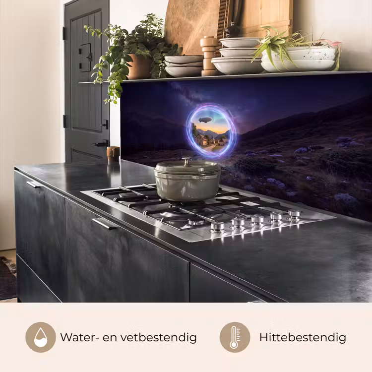 Keuken achterwand - Portaal - Dorp - Fantasie — 5