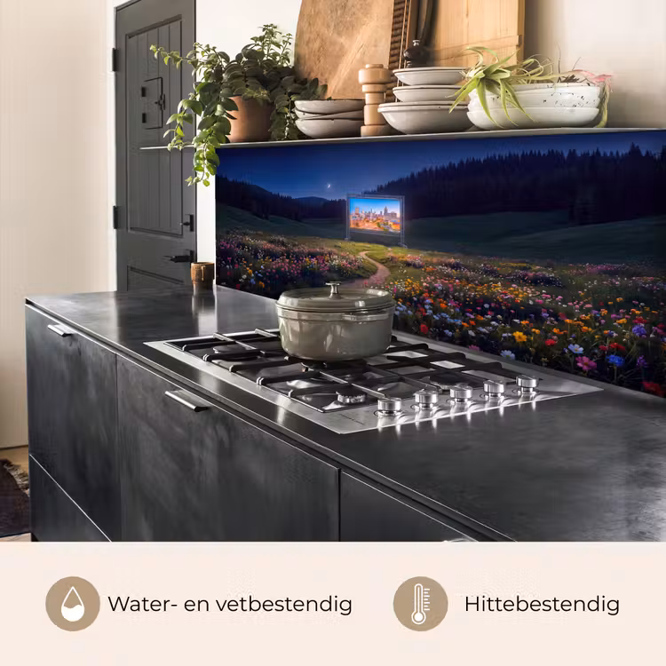 Keuken achterwand - Scherm - Stad - Natuur — 5
