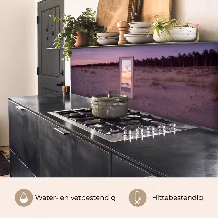 Keuken achterwand - Spiegel - Zee - Zonsondergang — 5