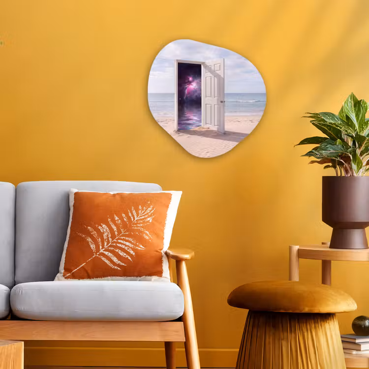Organisch schilderij forex - Deur - Strand - Kosmos — 3