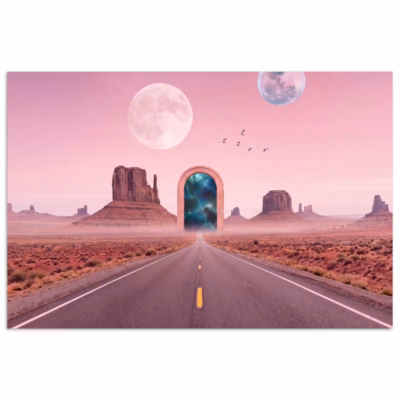 Poster - Landschap - Poort - Ruimte — 1