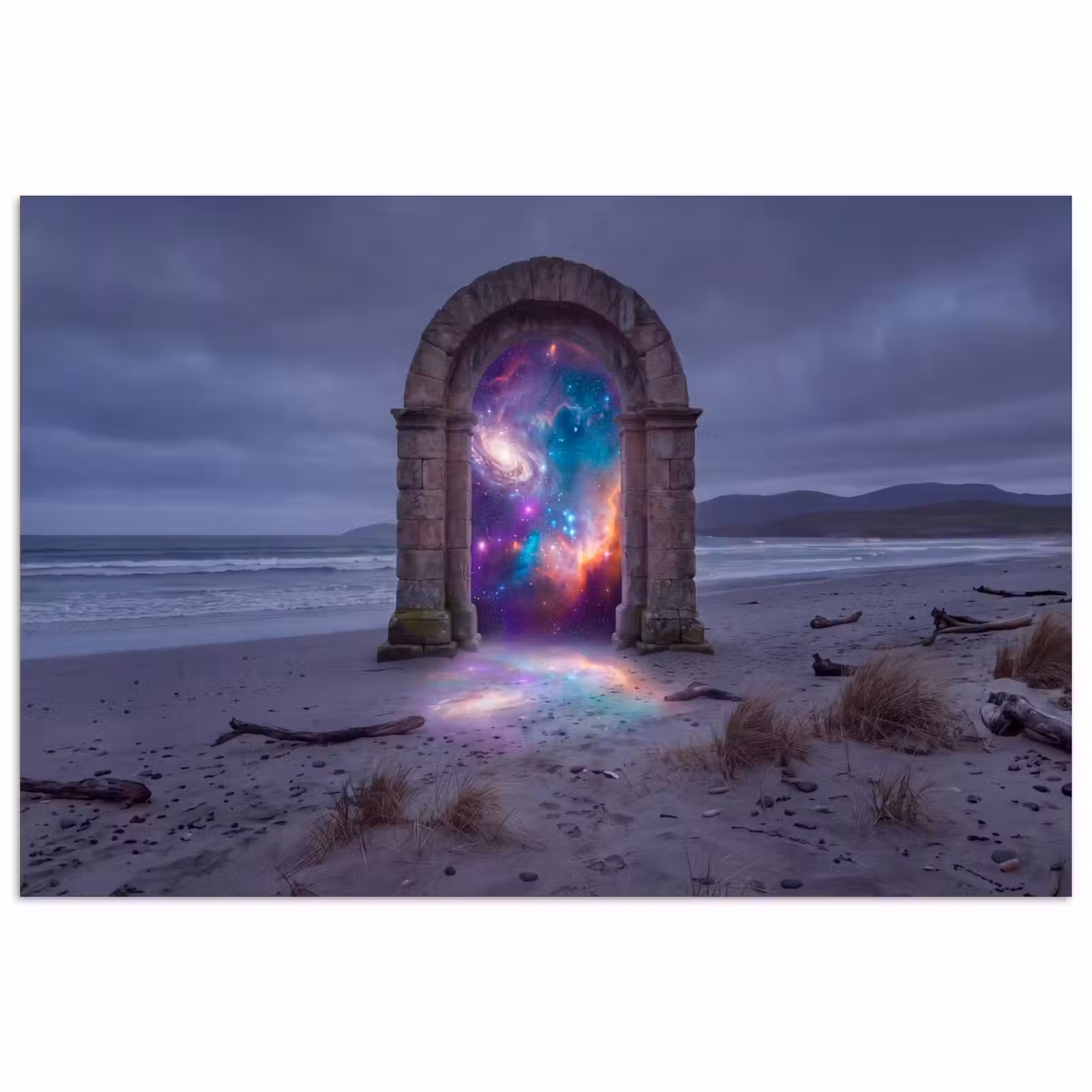 Poster - Poort - Strand - Ruimte — 1