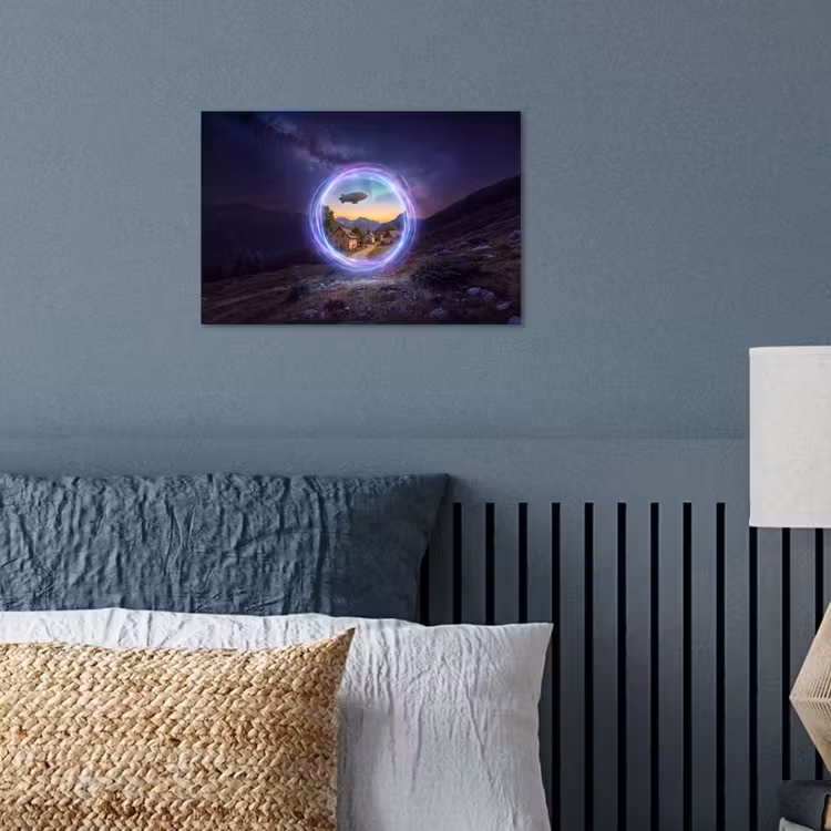 Poster - Portaal - Dorp - Fantasie — 3