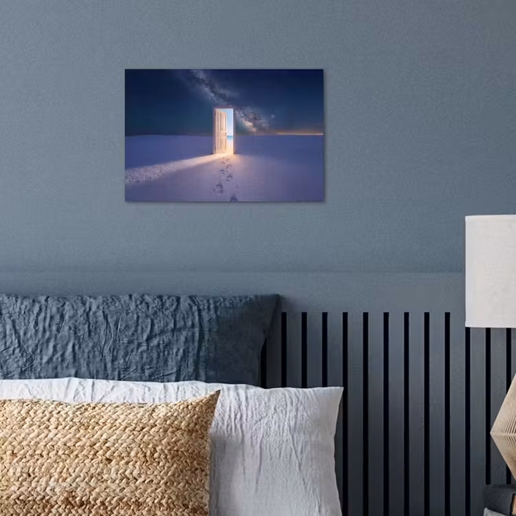 Poster - Deur - Sneeuw - Strand — 3