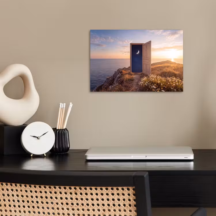 Poster - Deur - Sterren - Natuur — 2