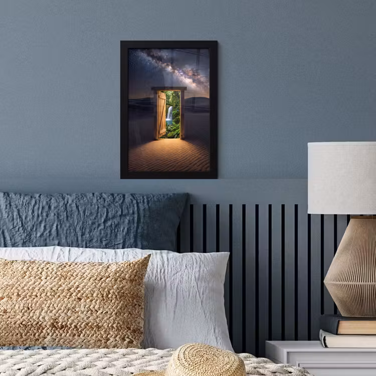 Poster met lijst - Deur - Woestijn - Natuur — 4