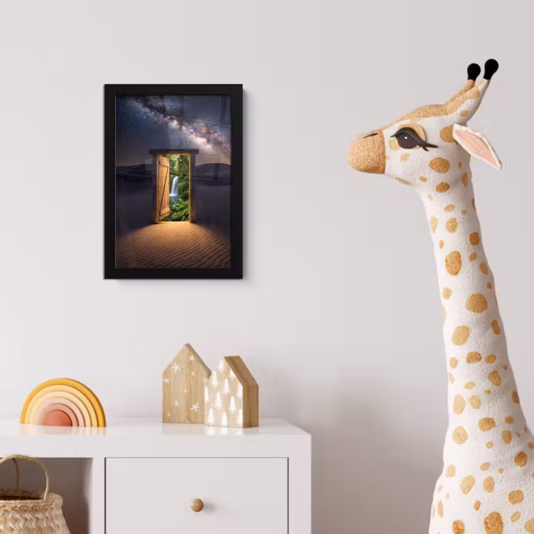 Poster met lijst - Deur - Woestijn - Natuur — 5