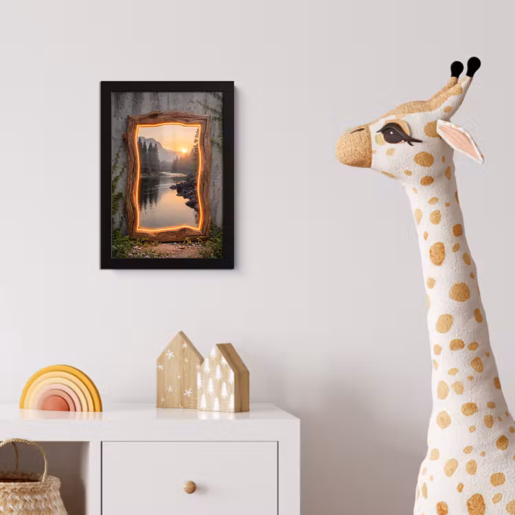 Poster met lijst - Landschap - Kader - Licht — 5
