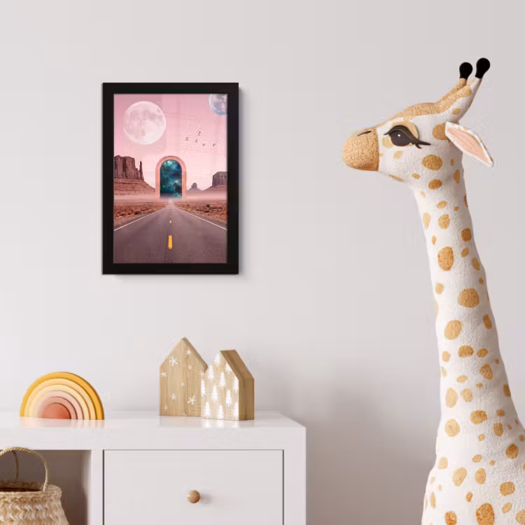 Poster met lijst - Landschap - Poort - Ruimte — 5