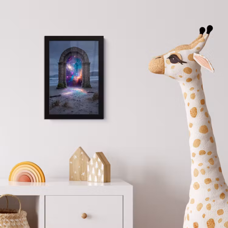 Poster met lijst - Poort - Strand - Ruimte — 5
