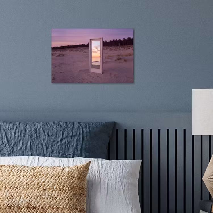 Poster - Spiegel - Zee - Zonsondergang — 3
