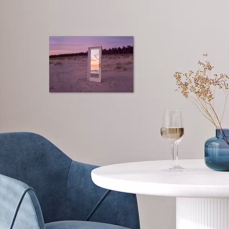 Poster - Spiegel - Zee - Zonsondergang — 4