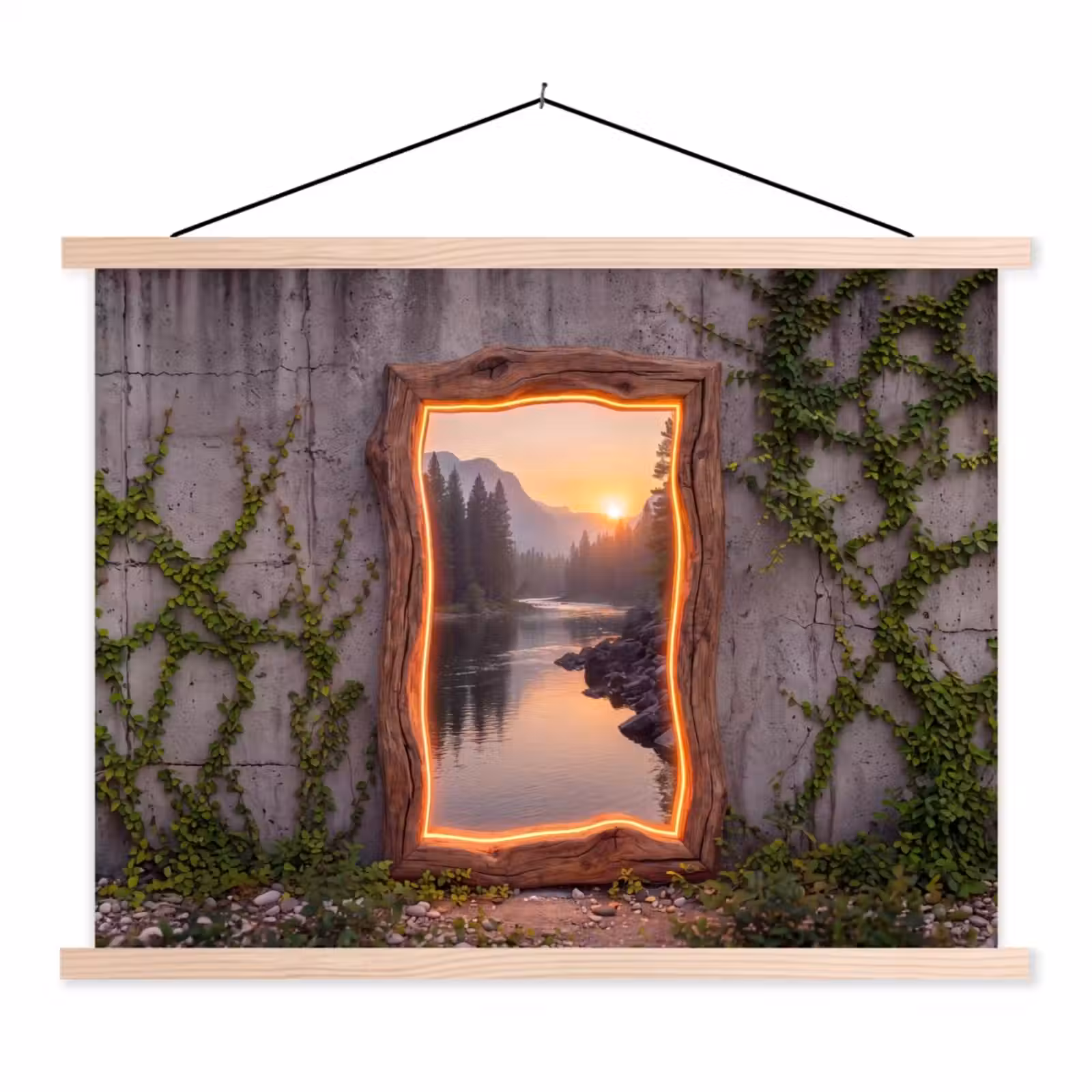 Schoolplaat - Landschap - Kader - Licht — 1
