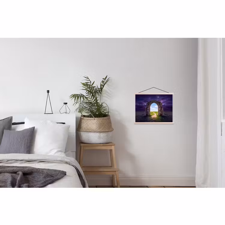 Schoolplaat - Boog - Landschap - Contrast — 2
