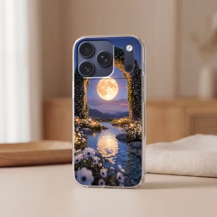 Telefoonhoesje - Boog - Maan - Nacht — 3