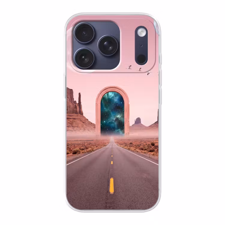 Telefoonhoesje - Landschap - Poort - Ruimte — 1
